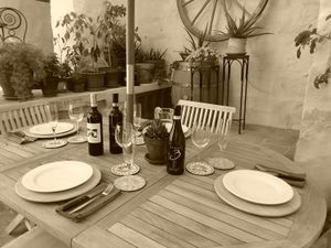 the house at Pane e Marmellata in Ghasri