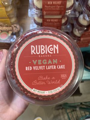Vegan cake  at Whole Foods Market in Dublin