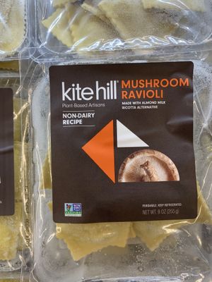 Vegan ravioli  at Whole Foods Market in Dublin