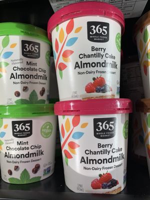 Vegan ice cream at Whole Foods Market in Dublin