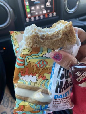 Vegan Horchata Frozen Sammie | Best Part of Being an Adult is Being Able to Eat Ice Cream for Breakfast 🤪  at Whole Foods Market in Dublin