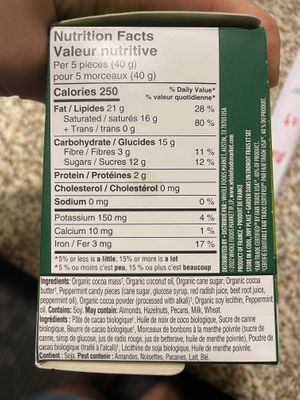 Peppermint Truffles at Whole Foods Market in Ottawa