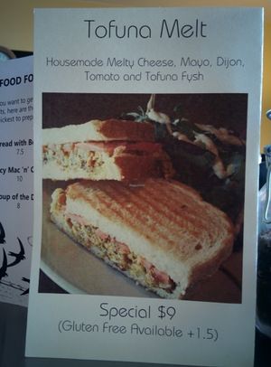 Tofuna melt.  at Fru Fru Terra in Portland