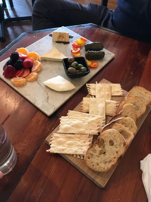 Cheese platter! at Fru Fru Terra in Portland