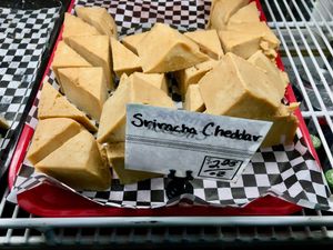Siracha Cheddar at Fru Fru Terra in Portland