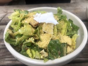 Caesar salad at Fru Fru Terra in Portland