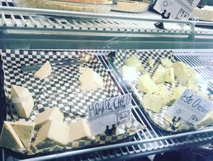 Available cheese options at Fru Fru Terra in Portland