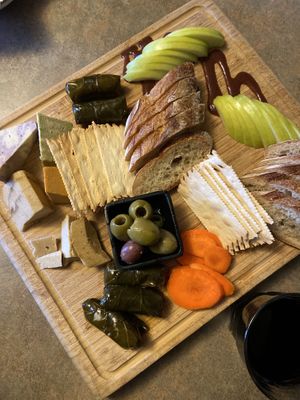 5 cheese plattee at Fru Fru Terra in Portland