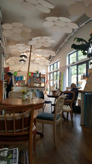 Store interior at Pausenraum in Freiburg