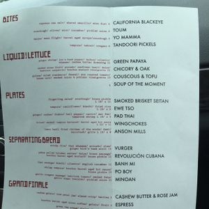 vegan menu at Crooked Ewe Brewery and Ale House in South Bend