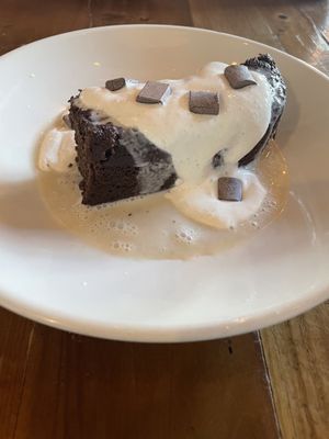 Tres leches cake   at Crooked Ewe Brewery and Ale House in South Bend