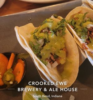  at Crooked Ewe Brewery and Ale House in South Bend
