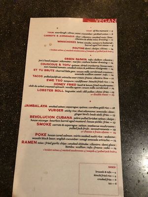 Plus one or two vegan desserts...:) at Crooked Ewe Brewery and Ale House in South Bend