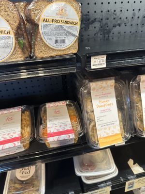 Vegan takeaway   at Organnons Natural Market in Wrightstown