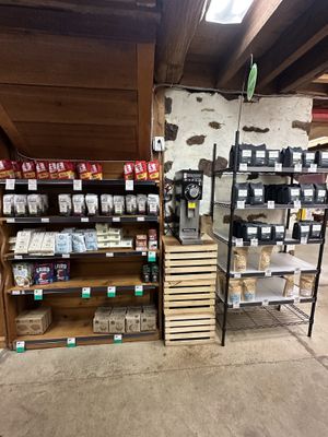 Coffee  at Organnons Natural Market in Wrightstown