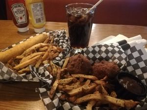 Garlic Fries at The Buckingham in Edmonton