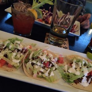 Best vegan tacos at The Buckingham in Edmonton