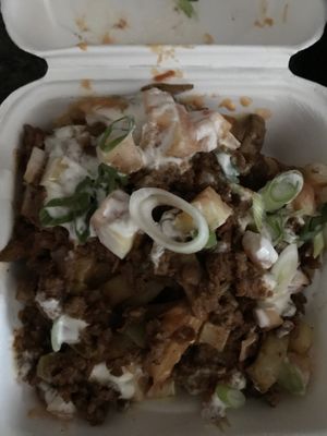 mexi-fries at The Buckingham in Edmonton