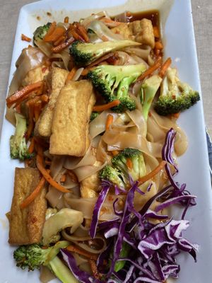 Pad Se EU w tofu  at Lulu's Thai Noodle Shop in Kansas City