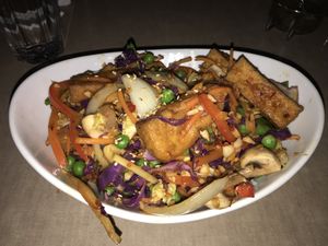 Tofu Stir Fry at Lulu's Thai Noodle Shop in Kansas City