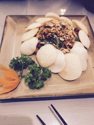 Mango salad  at Bong Sung Vegetarian Food - District 1 in Ho Chi Minh City