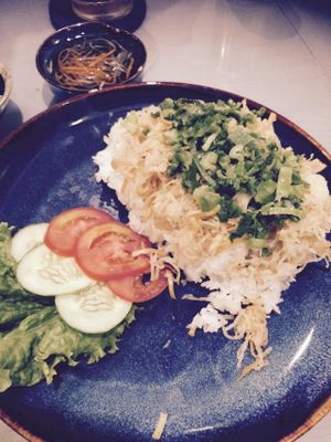 Rice with spring onions  at Bong Sung Vegetarian Food - District 1 in Ho Chi Minh City