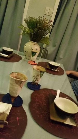 bottomless cold Chinese tea at Bong Sung Vegetarian Food - District 1 in Ho Chi Minh City