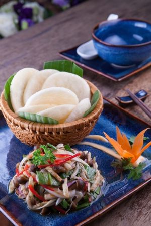 gỏi nấm trộn thín at Bong Sung Vegetarian Food - District 1 in Ho Chi Minh City