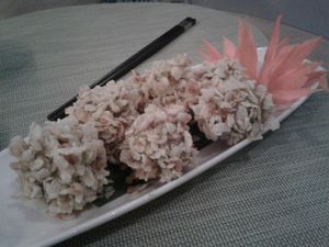 Crispy taro balls at Bong Sung Vegetarian Food - District 1 in Ho Chi Minh City