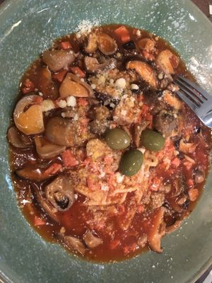 tomato mushroom noodles: Vegetarian at Bong Sung Vegetarian Food - District 1 in Ho Chi Minh City