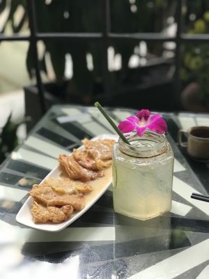 Tofu skin with soya cheese at Bong Sung Vegetarian Food - District 1 in Ho Chi Minh City
