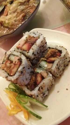 sushi at Qi Fu Healthy Park VegeHouse 7 福健康素食园 in Skudai