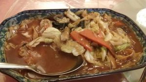 cabbage with fremented tofu at Qi Fu Healthy Park VegeHouse 7 福健康素食园 in Skudai
