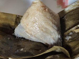 nonya rice dumplings at Qi Fu Healthy Park VegeHouse 7 福健康素食园 in Skudai