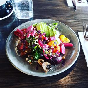 Lunch  at Town Tonic in Christchurch