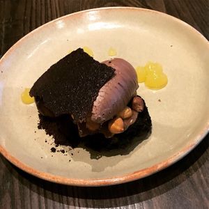 Chocolate cloud dessert  at Town Tonic in Christchurch