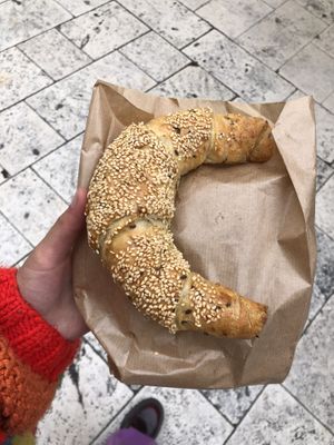 salty croissant  at Kruscic in Split