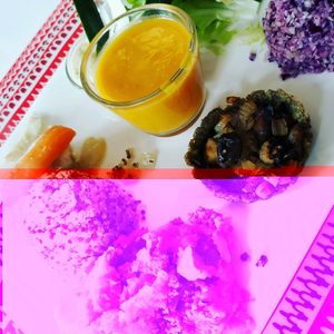 lunch platter at Arts Thes Miss in Antibes