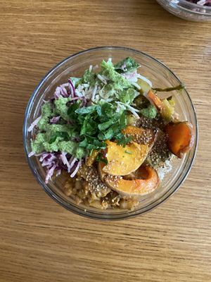 bowl vegan  at Le Bichat in Paris