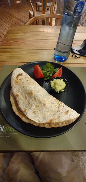 Lucky Luke wrap (vegan) at BodhiGreen Vegetariano in Alicante