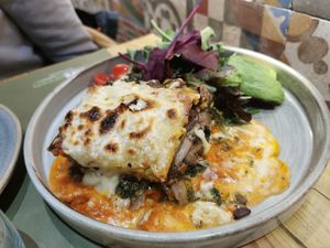 Lasagne  at BodhiGreen Vegetariano in Alicante