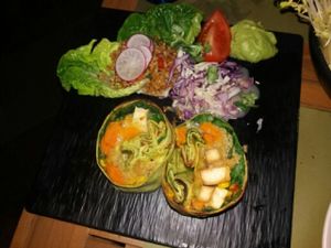 plato at BodhiGreen Vegetariano in Alicante