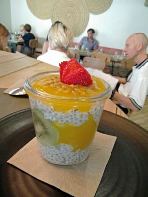 dessert  at BodhiGreen Vegetariano in Alicante