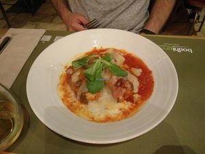 meal at BodhiGreen Vegetariano in Alicante