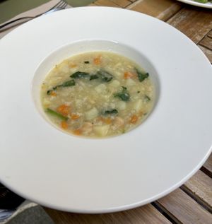 Soup of a day #Veganuary at BodhiGreen Vegetariano in Alicante