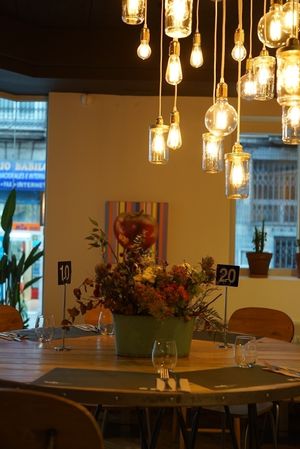 Ambient environment at BodhiGreen Vegetariano in Alicante