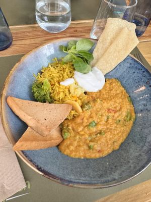 Curry vegano   at BodhiGreen Vegetariano in Alicante