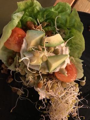 Raw starter. Yummi! at BodhiGreen Vegetariano in Alicante