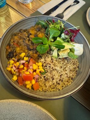 Bodhi bowl at BodhiGreen Vegetariano in Alicante