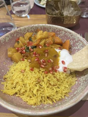 Korma curry   at Beet Vegetariano in Alicante
